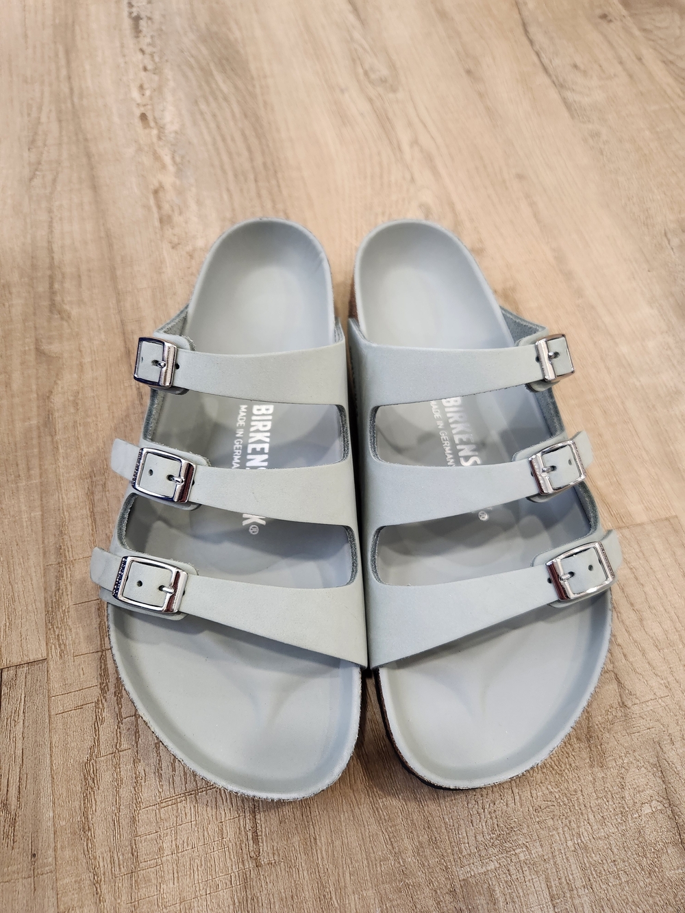 NWT Birkenstock Florida Pure Sage Size 39 - Picture 3 of 5